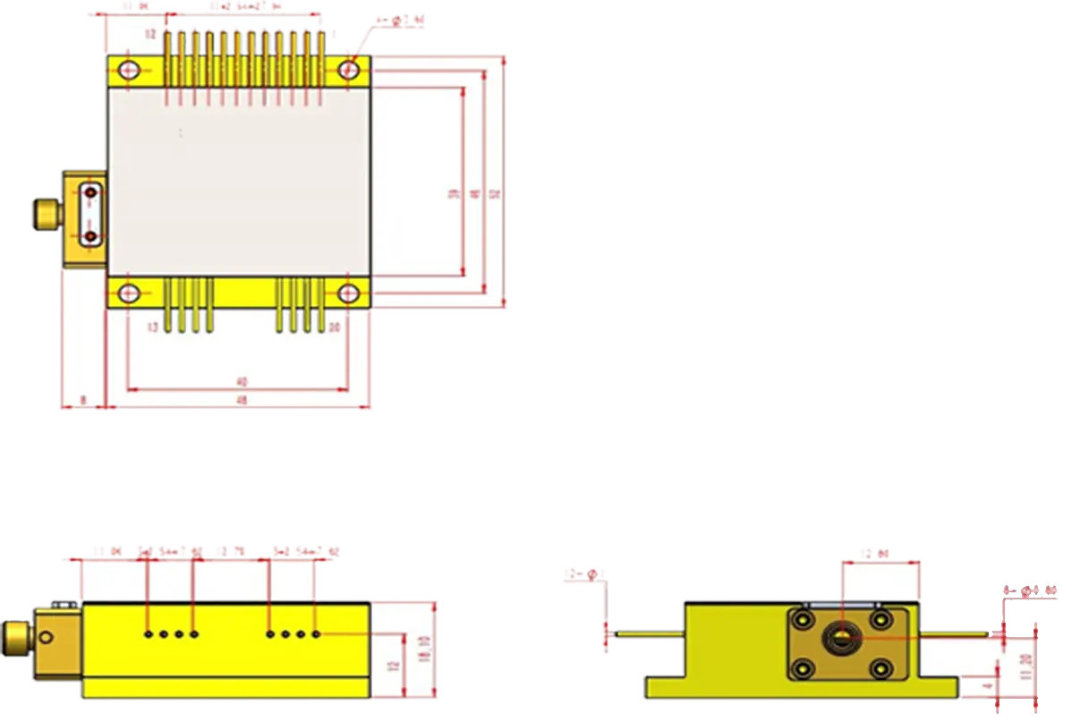 Hapros - 1470nm/980nm laser module