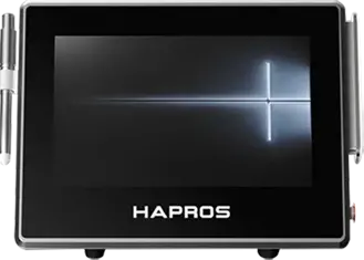we developed smart touch interface for hapros laser machine