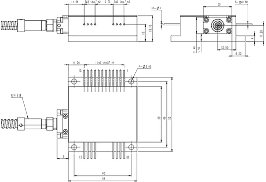 Hapros - 1470nm/980nm laser module